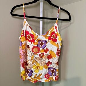 Cynthia Rowley new with tags‎ women’s size XS floral cami spaghetti straps